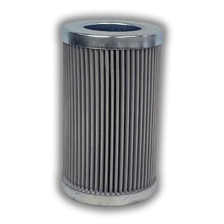 Main Filter Hydraulic Filter, replaces FILTREC DMD0015W100B, Pressure Line, 100 micron, Outside-In MF0060997